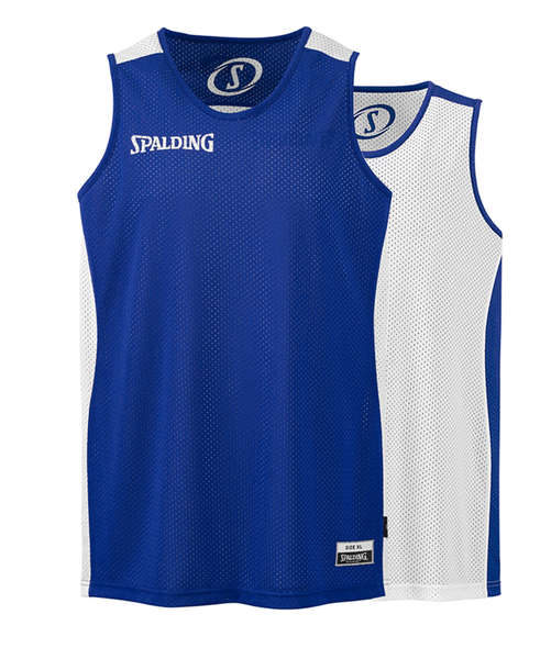 brand Permanent Zelfrespect Spalding Essential Reversible Basketbal Shirt € 22,95 incl. BTW excl €4,95  verzendkosten