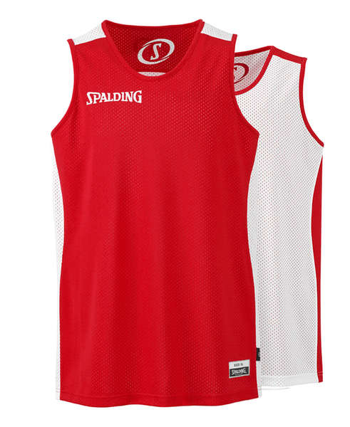 brand Permanent Zelfrespect Spalding Essential Reversible Basketbal Shirt € 22,95 incl. BTW excl €4,95  verzendkosten