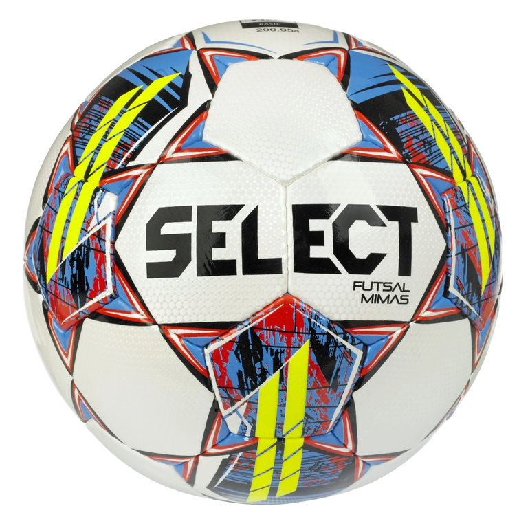 Select Futsal Mimas V22 Voetbal - Wit / Blauw | Maat: Uni