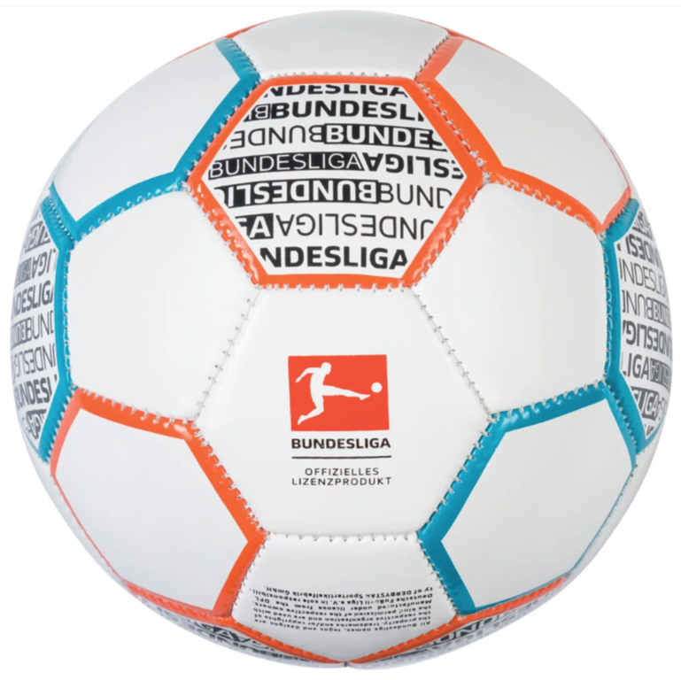 Derbystar Mini Voetbal Bundesliga V21 Wit zwart