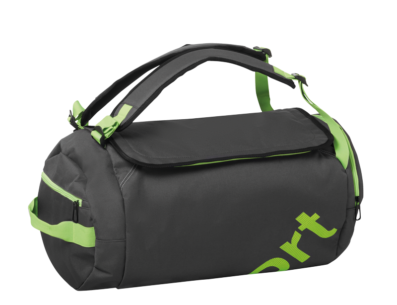 Uhlsport CAPE BAG anthraciet neon groen