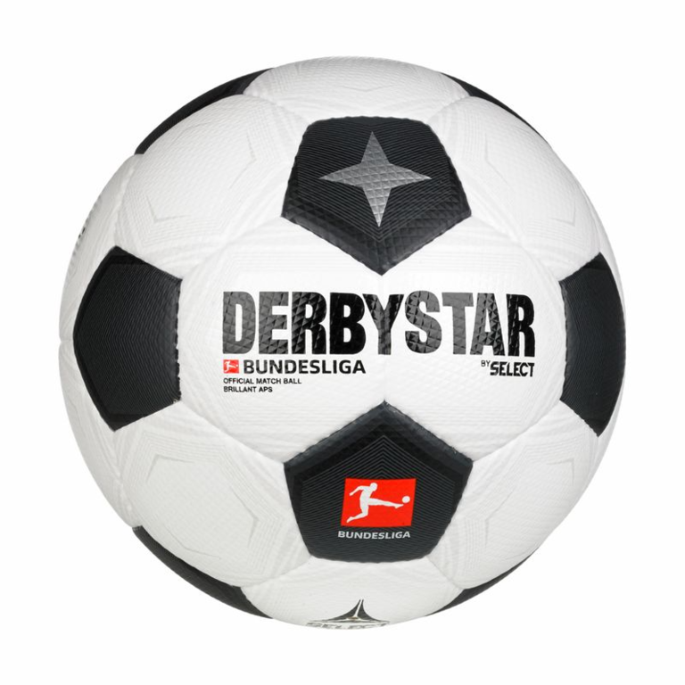 Derbystar Voetbal Bundesliga Brillant APS V23 Wit zwart grijs 1812