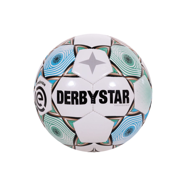 Derbystar Voetbal Mini Eredivisie 23/24 Wit Blauw Goud 4273