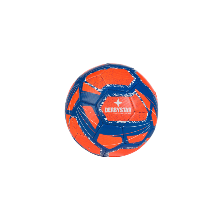 Derbystar Mini Voetbal Street Soccer V24 Oranje blauw wit 4274