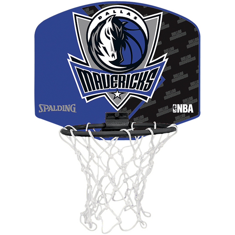 Spalding Basketbal Miniboard Dallas Mavericks blauw/zwart