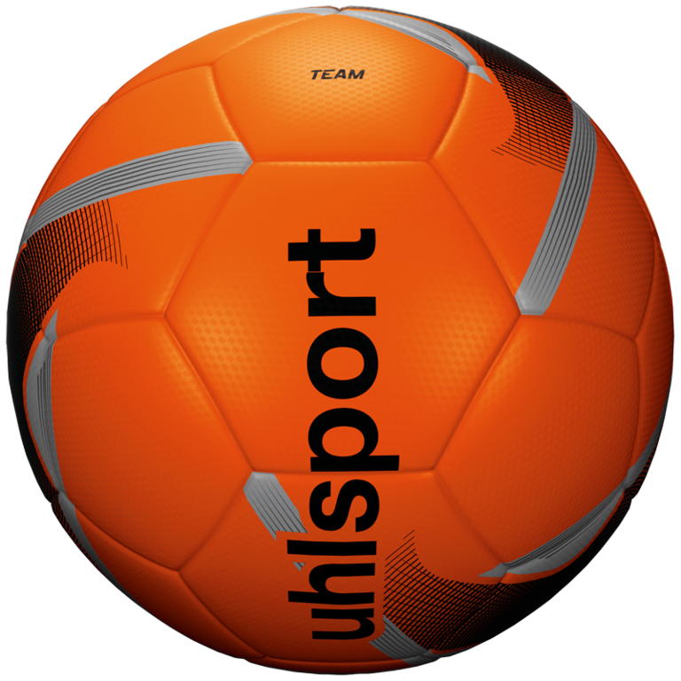 Uhlsport voetbal TEAM fluo-oranje wit zilver